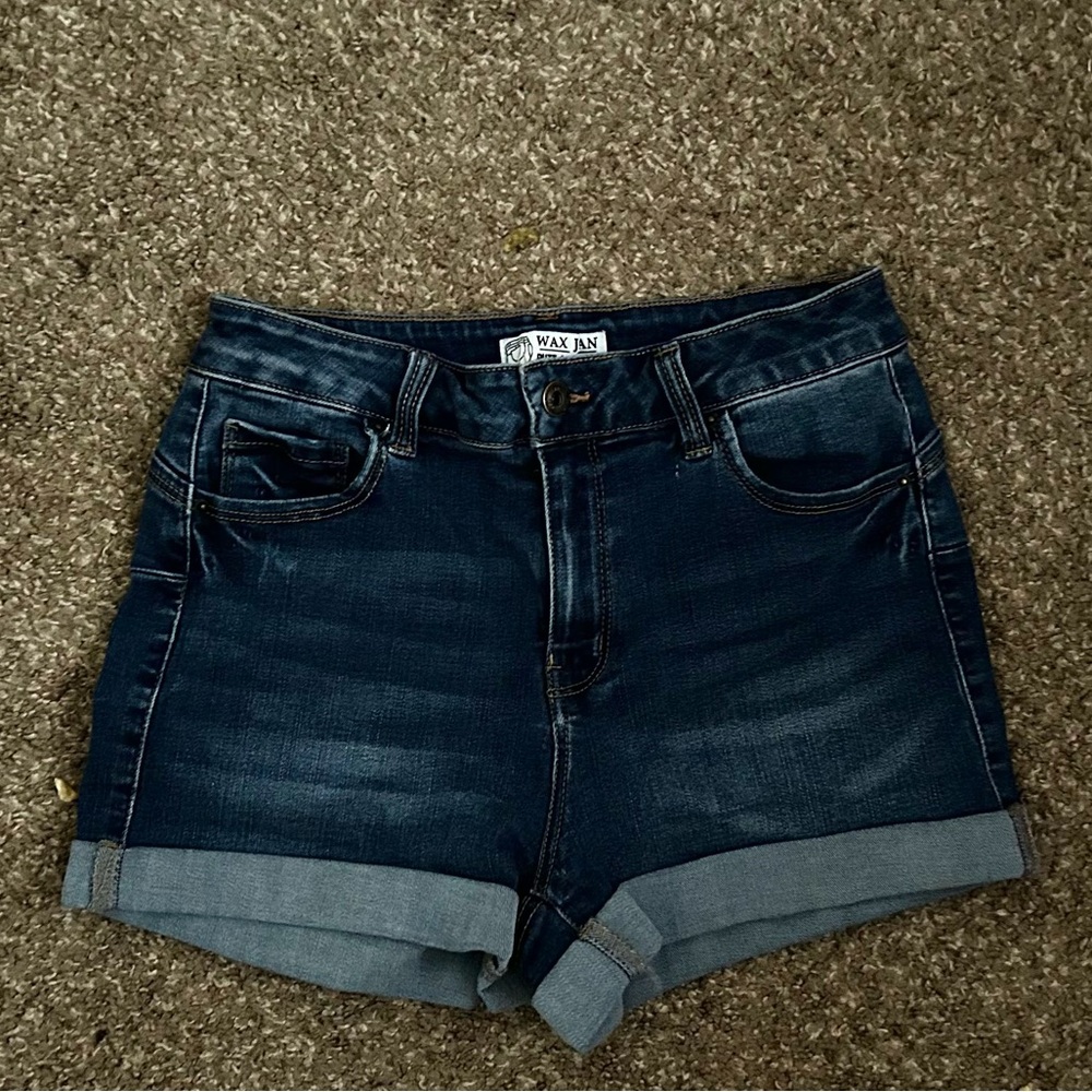 Wax Jean Blue Jean Shorts